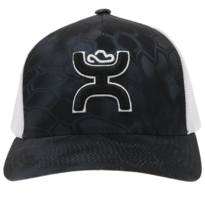 Hooey-Unisex-Bass-Trucker-Hat---Black---White