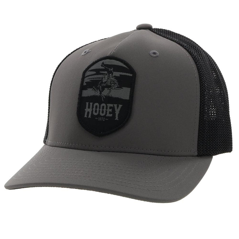 Hooey-Unisex-Cheyenne-Patch-Trucker---Black---Charcoal