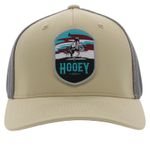 Hooey-Unisex-Cheyenne-Patch-Trucker---Tan---Grey