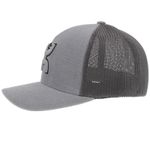 Hooey-Unisex-Coach-FlexFit-Hat---Grey