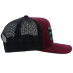 Hooey-Unisex-Holley-Trucker-Hat---Maroon---Black