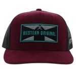 Hooey-Unisex-Holley-Trucker-Hat---Maroon---Black