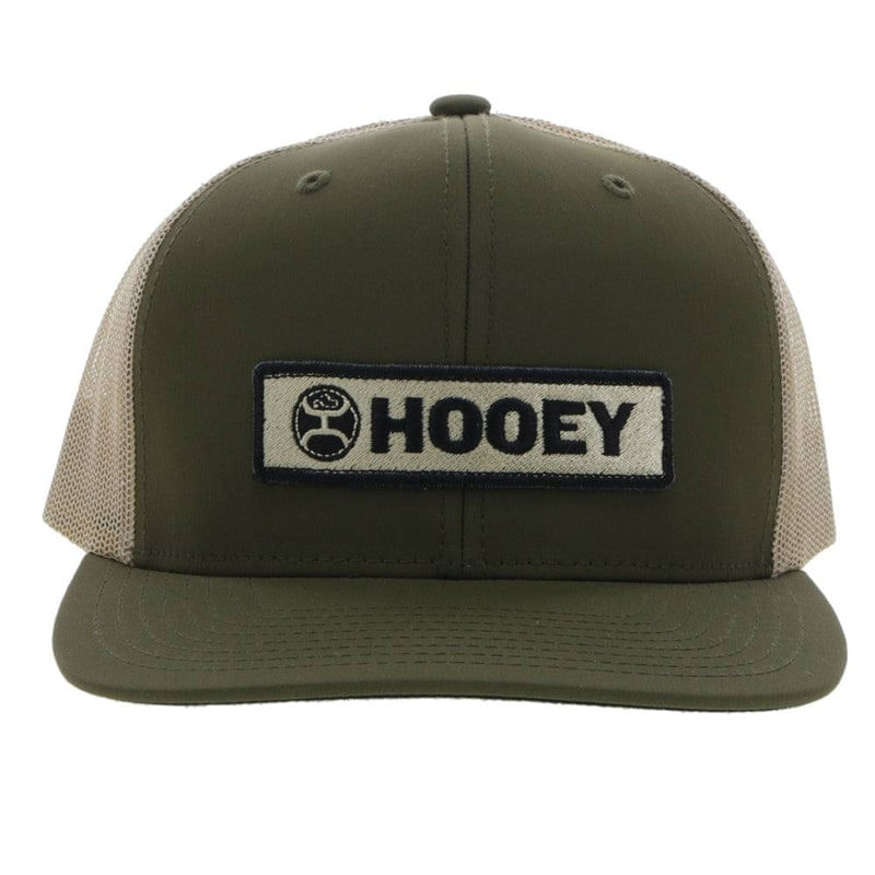 Hooey-Unisex-Lockup-Trucker-HT---Olive---Tan