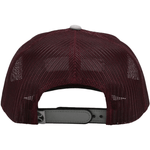 Hooey-Unisex-Lockup-Trucker-HT---Grey---Maroon