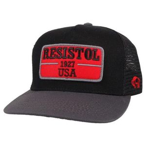 Hooey Unisex Resistol Trucker Hat - Black / Red