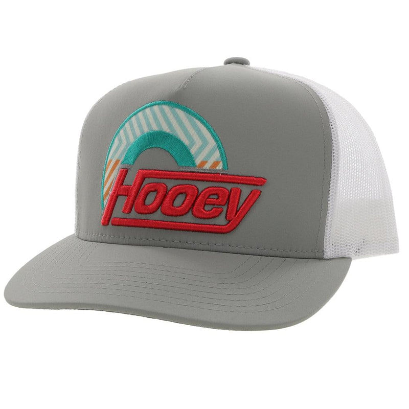 Hooey-Unisex-Suds-Trucker-Hat---Grey---Red