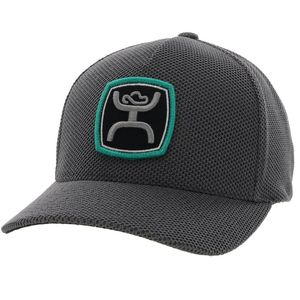 Hooey Unisex Zenith Flexfit Trucker Hat - Grey