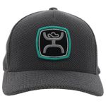 Hooey-Unisex-Zenith-Flexfit-Trucker-Hat---Grey