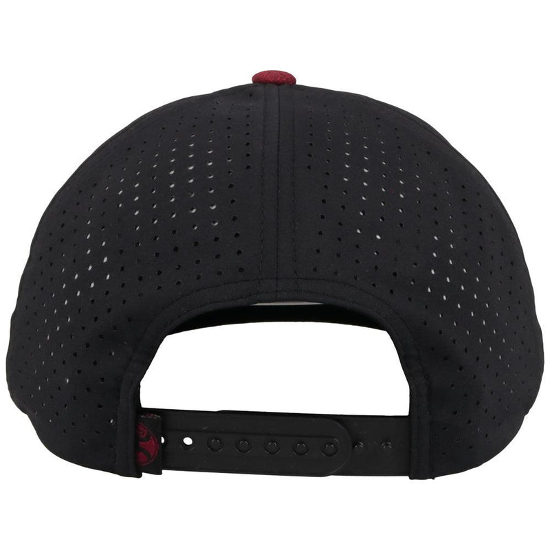 Hooey-Unisex-Plow-Trucker-Hat---Maroon---Black