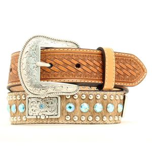 Nocona Youth Calfhair Belt