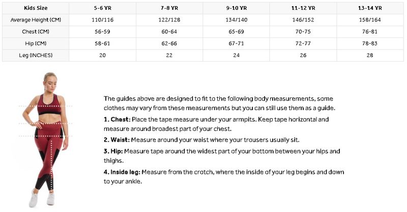 horseware-kids-clothing-size-chart