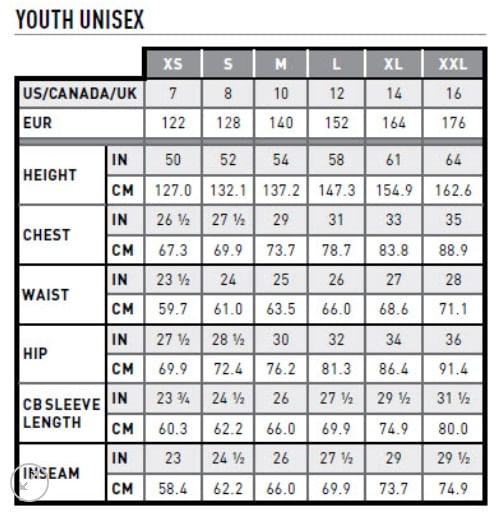 ariat-kids-clothing-size-chart