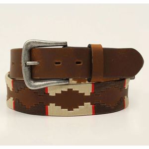 Nocona Embroidered Strap Belt