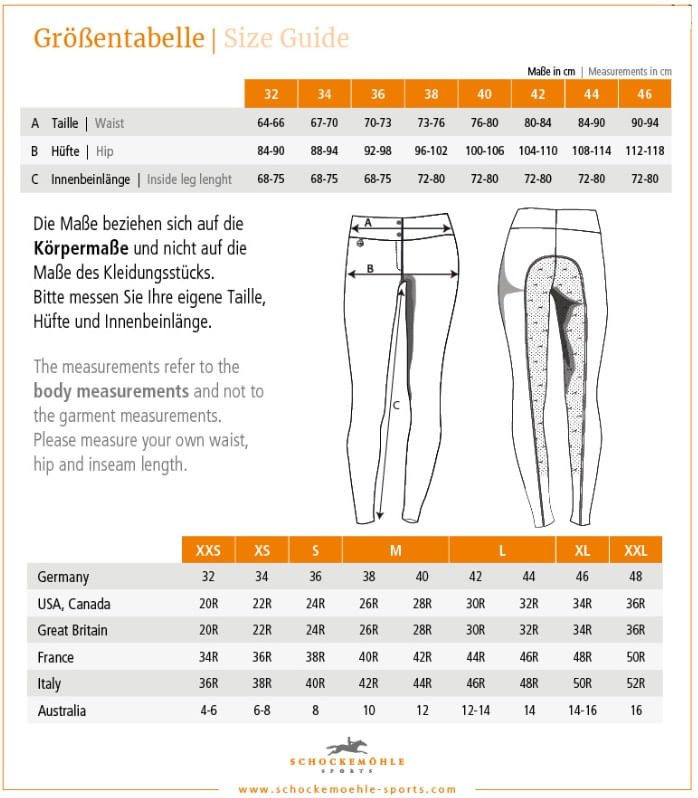 schockemohle-breech-size-chart