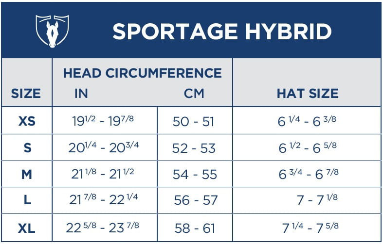 tipperary-sportage-hybrid-size-chart