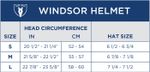 tipperary-windsor-helmet-size-chart