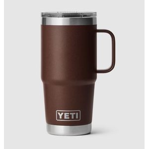 Yeti Rambler 591ml(20oz) Travel Mug with Stronghold Lid - Wetlands Brown