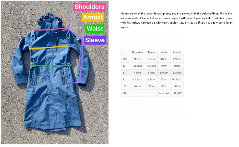 levaza-tofino-jacket-size-chart