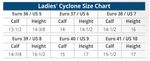 ovation-cyclone-tall-boot-size-chart