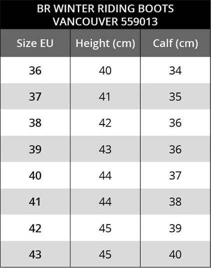 br-vancouver-boot-size-chart