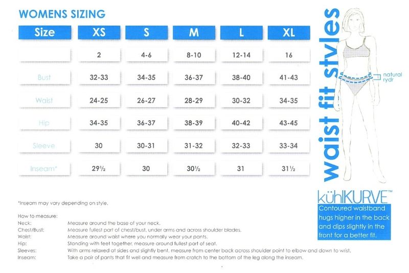 kuhl-womens-size-chart