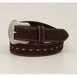 Ariat Men's Tooled Tab Braided Belt