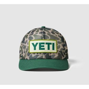 Yeti Unisex Camo Mesh Hat - Green