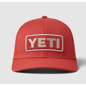 Yeti Unisex Logo Badge Trucker Hat - Rust