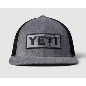 Yeti Unisex Steer Flat Brim Hat - Grey