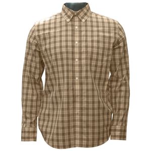 Wrangler Men's Riata Long Sleeve Dress Shirt - Tan