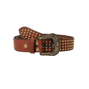 Ariat Women's Gold Stud Pattern Belt