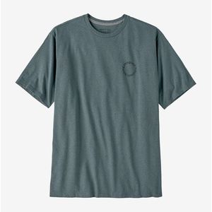 Patagonia Men's Spoke Stencil Short Sleeve Tee - Nouveau Green