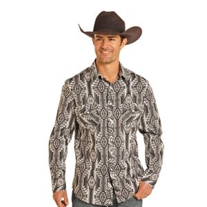 Panhandle Men's RR Woven Shirt - Black