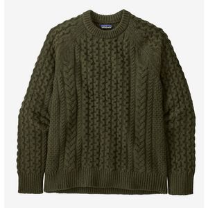 Patagonia Men's Cable Knit Crewneck - Basin Green