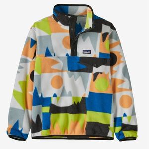 Patagonia Kids' Lightweight Synchilla Snap-T Pullover - Frontera Blue