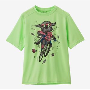 Patagonia Kids' Capilene Silkweight T-Shirt - Trailhound Green