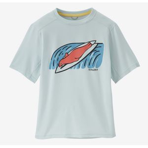 Patagonia Kids' Capilene Silkweight T-Shirt - Surfseal Green