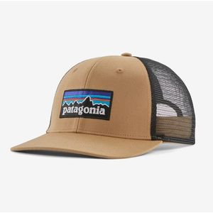Patagonia Unisex P-6 Logo Trucker Hat - Grayling Brown