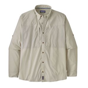Patagonia Men's Long-Sleeved Sun Stretch Shirt - Dyno White