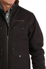 Cinch-Men-s-Canvas-Jacket---Brown