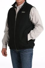 Cinch-Men-s-Wooly-Vest---Black