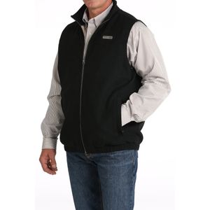 Cinch Men's Wooly Vest - Black