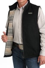 Cinch-Men-s-Wooly-Vest---Black