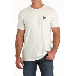 Cinch Men's Jersey Tee Short Sleeve Tee - White