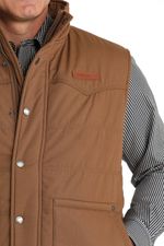 Cinch-Men-s-Vest---Brown