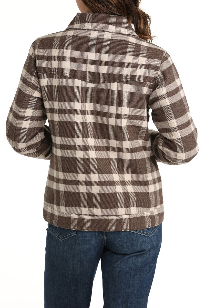 Cinch-Women-s-Wooly-Trucker-Jacket---Brown