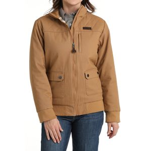 Cinch Women's Barn Bomber Jacket - Brown