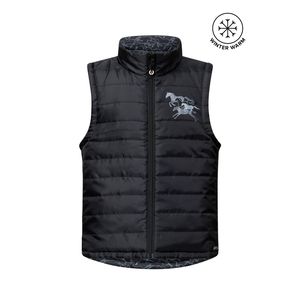 Kerrits Round Up Quilted Vest - Black