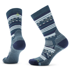 Smartwool Women's Hike Margarita Crew Sock - Deep Navy