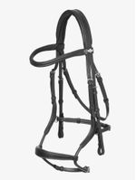 LeMieux-Arika-Anatomic-Noseband-Bridle---Black